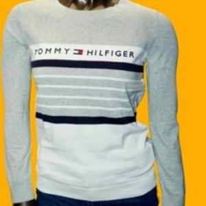 Stripe Logo Sweater